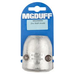 MG Duff MGD30MM Zinc Streamline Anode For 30mm Dia Shaft c/w Insert